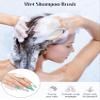 HEETA Scalp Massager Hair Growth, Soft Silicone Scalp Scrubber Shampoo Brush for Exfoliation, Dandruff Removal & Head Massage Stress Relax, Wet & Dry Use for Thick, Thin Hair Care, Wheat Straw Beige view 3