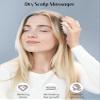 HEETA Scalp Massager Hair Growth, Soft Silicone Scalp Scrubber Shampoo Brush for Exfoliation, Dandruff Removal & Head Massage Stress Relax, Wet & Dry Use for Thick, Thin Hair Care, Wheat Straw Beige view 4