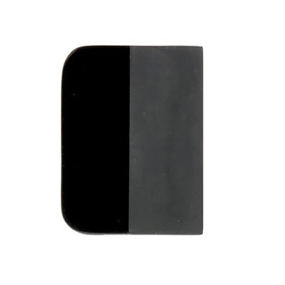 Black 4inch PPF TPU Rubber Squeegee Automotive Window Tint Wiper for Car Film Installing Vinyl Wrap PPF Application (Black Square)
