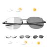 YIMI Photochromic Bifocal Reading Glasses for Men Women UV Sun Readers Computer Anti Blue Light Far and Near Dual Use Glasses (Black, 3.00, multiplier_x) view 1