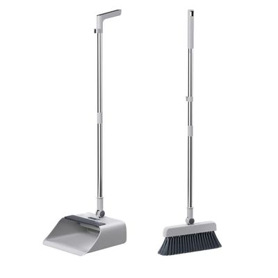 FEMUN,Broom and Dustpan Set,Kitchen Broom,Broom and Dustpan Set Heavy Duty,Cheap Broom,Folding Broom,Broom Set-Applicable to Bedroom, Living Room, Office, Study, Classroom, Bathroom, Dining Room