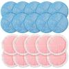 Irenare 20 Pack Electric Mop Pads Spin Replacement 7.28 Inch Round Mop Pads for Floor Cleaning Reusable Washable Electric Spin Replacement Supplies for Kitchen Floor Cleaning(Classic Color) view 1