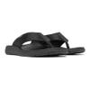 ABEO Alpha Flip Flops for Men | Orthopedic Sandals | Arch Support Flip Flops Men | Plantar Fasciitis Relief Sandals | Built-in Orthotics Black view 2