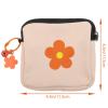 Healifty Napkin Storage Bag Period Bags for Teen Girls Women Ladies Period Pouch with Zipper for Napkins 2 Pack view 2