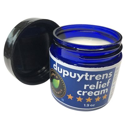 Tamed Organics Dupuytren's Contracture All Natural Relief Cream. Rich in Vitamin E | Large 1.9 Oz Jar