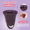 UVA Reusable Menstrual Cup Heavy Flow Kit with Sterilizer - Size B - 10-Year Durable & Leak-Proof Silicone - Large Menstrual Cup, Sterilizer & Traveling Bag Period Cup Set view 3