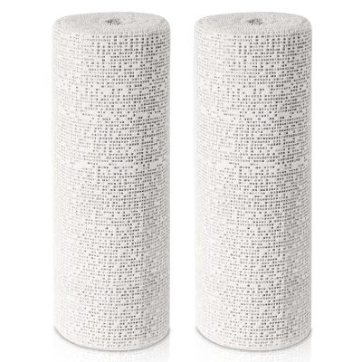 30ft - 211ft Plaster Cloth Rolls White Gauze Strips Wrap Bandages for Craft Belly Cast Mask Making Body Molds Scenery Art(12inch x 30 Feet, White)