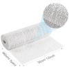 30ft - 211ft Plaster Cloth Rolls White Gauze Strips Wrap Bandages for Craft Belly Cast Mask Making Body Molds Scenery Art(12inch x 30 Feet, White) view 2