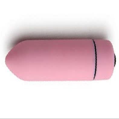 Handheld Personal Bullet Massage Rod Portable Soft Silicone Massage Ball Quiet 10 Modes for Women Pleasure, Waterproof Bullet Tool Powerful Mini Stick for Body Relax,Travel Pocket Size (Pink)