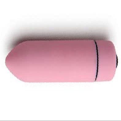 Handheld Personal Bullet Massage Rod Portable Soft Silicone Massage Ball Quiet 10 Modes for Women Pleasure, Waterproof Bullet Tool Powerful Mini Stick for Body Relax,Travel Pocket Size (Pink)