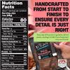 El Jefe Pico Chamoy Beef Jerky - Hand Crafted Small Batch Mexican Style Hispanic Slab Jerky - Bold & Authentic Flavor for Snacking and Entertaining! - 7oz view 2