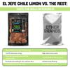 El Jefe Beef Jerky Chile Limon 7oz - Authentic Mexican Style Hispanic Slab Jerky Hand-Crafted in Small Batches for Bold and Zesty Snacking! view 4