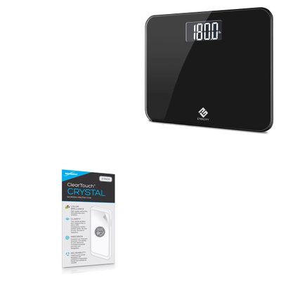 BoxWave Screen Protector Compatible with Etekcity EB4410B Digital Body Weight Scale - ClearTouch Crystal (2-Pack), HD Film Skin - Shields from Scratches