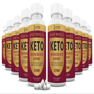 Justified Laboratories Great Results Keto ACV Pills 1275MG Formulated with Apple Cider Vinegar Keto Support Blend 60 Capsules (10 Bottles)