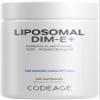 Codeage Liposomal DIM Supplement - 4 Months Supply of DIM Vitamins and SGS, Pomegranate, Broccoli, Vitamin E Isomers Tocopherols Alpha Beta Gamma Delta - Liposomal Formula - Gluten-Free - 120 Capsules view 1