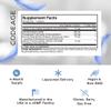 Codeage Liposomal DIM Supplement - 4 Months Supply of DIM Vitamins and SGS, Pomegranate, Broccoli, Vitamin E Isomers Tocopherols Alpha Beta Gamma Delta - Liposomal Formula - Gluten-Free - 120 Capsules view 2