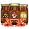 Green Jay Gourmet Bacon Jam Sampler Pack - Classic Spread for Burgers, Sandwiches, Toast, Charcuterie - Sweet, Savory Flavoring for Meat, Poultry, Dressing - MSG, Trans Fat, & Gluten Free - 3 x 20 oz view 1