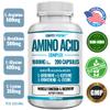 Simply Potent Amino Acid Complex 1800mg 200 Capsules, Blend of 4 Essential and Non Essential Amino Acids, Includes L-Arginine 550mg, L-Ornithine 500mg, L-Glysine 400mg & L-Lysine 350mg for Muscle view 3