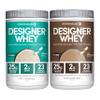 Designer Wellness, Designer Whey Meal Replacement Protein Powder, 1.72lb Vanilla & 1.72lb Chocolate Bundle view 1
