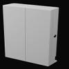 GG Golden Group International, Tampon & Sanitary Napkin Vending Dispenser, Steel Cabinet with Lock, Wall mountable, White Steel, SD9000WH - No Batteries Required view 4