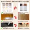 A-HEYIDA 22PCS Wood Furniture Repair Markers - 16 Colors Furniture Touch Up Pen with Beeswax Wood Putty Filler, Wooden Stain Marker Covers Scratches, Scuffs, Cabinets, Tables, Floors view 4