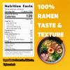 Gluten free ramen noodles (10 packs) gf gluten free noodles vegan healthy brown rice noodle. Low sodium ramen plain noodle no seasoning. Gluten-free pasta Japanese food yakisoba lo mein. Real Naturals view 2