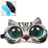 Sonew Big Eyes Cat Ice Eye Mask, Cooling Eye Mask for Sleeping Blackout, to Help Relax Dry Eye, Styes, Sinus Pain, Headache view 3