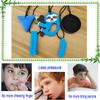 GNAWRISHING Sensory Chew Necklace for Boys, 5 Pack Chew Necklaces for Kids with Autism, ADHD, SPD, Chewing, Oral Motor view 4