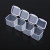 28 Slot Pill Organizer Tablet Container Clear Pill Case Holder Clear Plastic 28 Slots Adjustable Tablet Medicine Pill Jewelry Craft Storage Organizer Box Container Vitamin Boxes view 4
