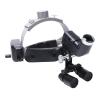 5W Headband Lamp Spotlight with 4X Dentisty Loupes Binocular Magnifier 65000 Lux Magnifying Glasses view 1