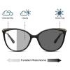 willochra Transition Photochromic bifocal Cat Eye Progressive Multifocal Presbyopic Reading Glasses Sunglasses for Women Readers (black, 2, multiplier_x) view 2