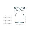 willochra Transition Photochromic bifocal Cat Eye Progressive Multifocal Presbyopic Reading Glasses Sunglasses for Women Readers (black, 3.25, multiplier_x) view 4