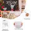 MoloTAR 200 Pcs 7 in x 5 in(1.4mil.) Clear Flat Cello Cellophane Treat Bags Good for Bakery, Cookies, Candies,Dessert with five random color Twist Ties! view 4
