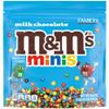 M&M'S MINIS Milk Chocolate Candy Assortment, Family Size, 16.9 oz Resealable Bulk Chocolate Candy Bag view 4