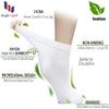 Hugh Ugoli Diabetic Socks for Women, Super Soft, Thin, Rayon Ankle Socks, Wide & Loose, Non-Binding Top & Seamless Toe, 8 Pairs, Charcoal/White, Shoe Size: 6-9 view 4