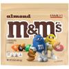 M&MS Almond Milk Chocolate Candy Bulk  Family Size, 15 Oz Resealable Bag, Crunchy Almonds Covered in Smooth Milk Chocolate, Ideal for Snacking, Movie Nights, Baking, and Party Treats view 4