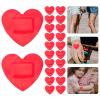 Beavorty Pickle Heart Shaped 25pcs Decorative Dressing Care Protectors Knuckle Stickers Scrapes Burns Emergency Pickle view 4