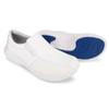 Hawkwell Pro Women's Nursing Shoes for Bunions Lightweight Slip Resistant Orthotic Work Shoes Ideal for Foot Pain Relief, White Leather,7 M US view 1