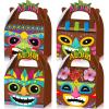 Glenmal 24 Pcs Hawaiian Aloha Party Boxes Tiki Luau Treat Boxes with Handles Summer for Aloha Festival Hawaiian and Luau Party Supplies view 1