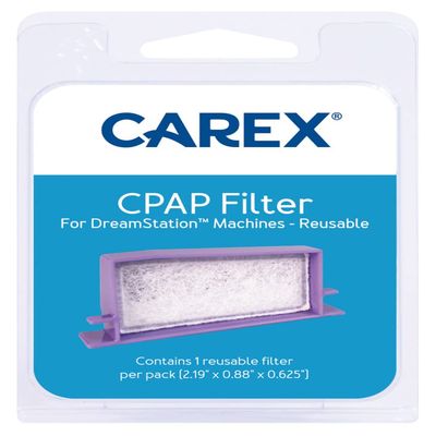Carex CPAP Filter for DreamStation Machines, Reusable - 1 ct