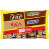 Mars, Chocolate Favorites Halloween Bars Candy Variety Mix 100 Count, 34.74 Ounce view 1