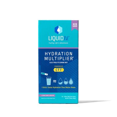 Liquid I.V, Hydration Multiplier Drink Mix Concord Grape, 10 Count