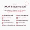 Garisar Stone Mill Sesame Tahini - 100% Turkish Whole Sesame Tahini, Non-GMO, Nut-Free, No Additives, Keto, Tahini for Dubai Chocolate, Tahini Sauce, Tahini Paste for Hummus 7.05OZ (Pack of 12) view 3