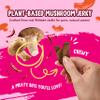 The Daily Good Mushroom Jerky - Single-Pack Snacks, Yummy High-Fiber Mushroom Snack, Meatless & Gluten-Free Food, Contains Eggs, Made from Shiitake Stalk, 0.58 lbs., Vegetarian, Hot & Spicy Flavor view 4