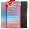 Bon Appesweet Date Sweetened Chocolate Bar - Pumpkin Spiced Warnor Chocolate | 2.2 Ounce (Pack of 5) | Organic, Zero Added Sugar, 53% Cacao, Plant Based, Dairy Free, and Guilt Free! view 1