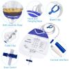 10 Pcs Urine Bags with 48" Tube Drainage, Performance Urinary Drainage Bag with Anti-Reflux Chamber - 1500mL Urine Collection Bag, Urinary Bags with Splash-Resistant Drain Spout, Medical Drain Bags view 3