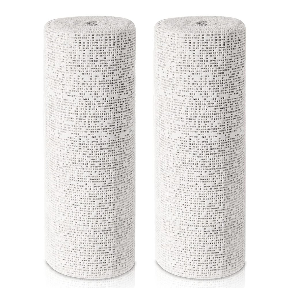 30ft - 211ft Plaster Cloth Rolls White Gauze Strips Wrap Bandages for Craft Belly Cast Mask Making Body Molds Scenery Art(10inch x 30 Feet, White)