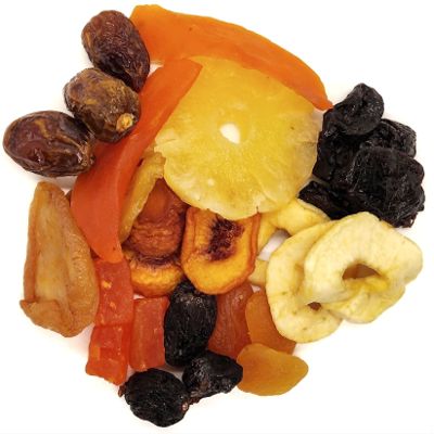 Gourmet Dried Fruit Mix - 1 Pound - Premium Quality - by Gamar Foods