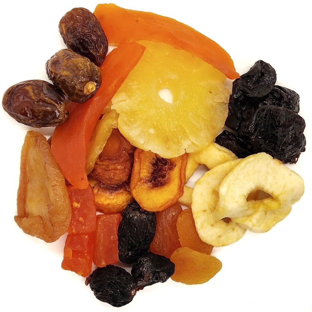 Gourmet Dried Fruit Mix - 1 Pound - Premium Quality - by Gamar Foods