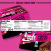 Dave's Killer Bread Cocoa Brownie Blitz Organic Snack Bars, 12 Individually Wrapped Snack Bars (Pack of 1) view 2